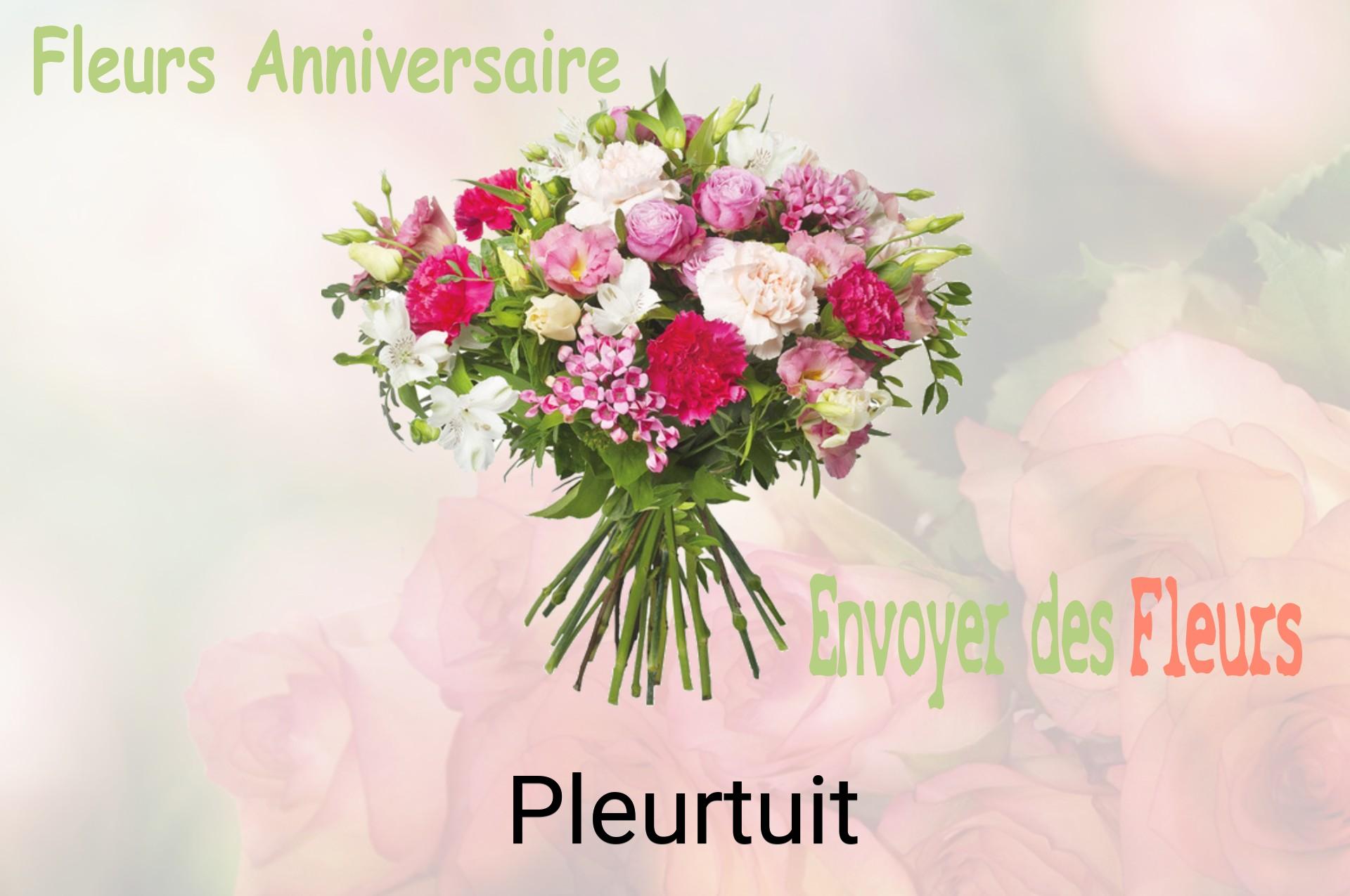 Bouquet de fleurs d’anniversaire livré à Pleurtuit