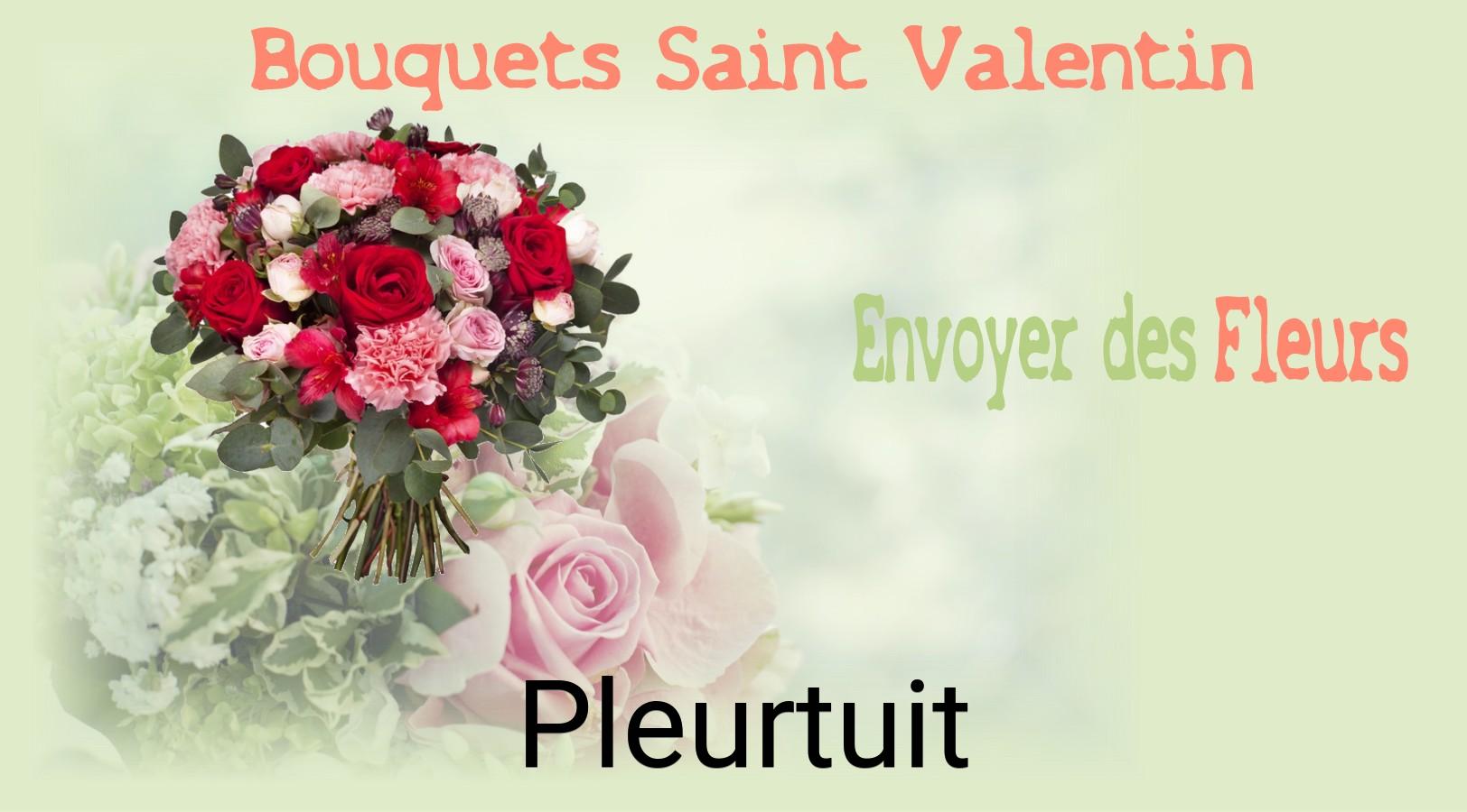 Roses de Saint-Valentin livrées à Pleurtuit